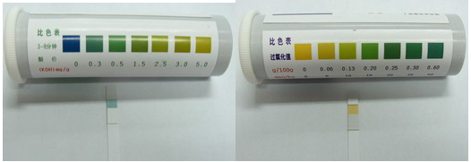 食用油酸价和过氧化值色卡.png
